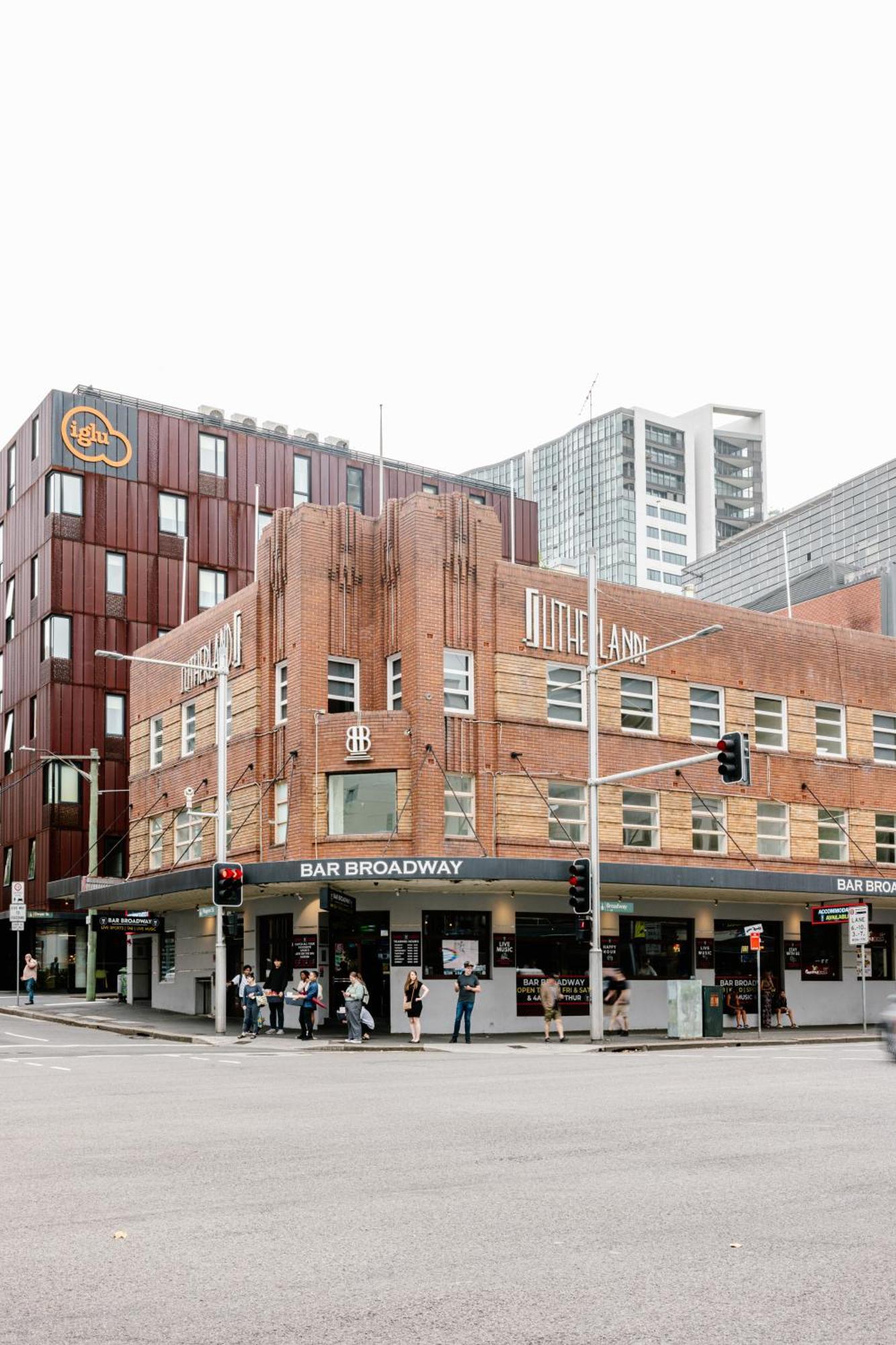 Bar Broadway Hotel Sydney Exterior photo